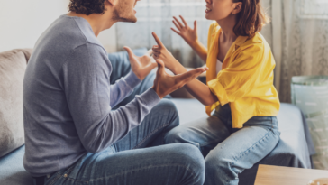 A coupld arguing