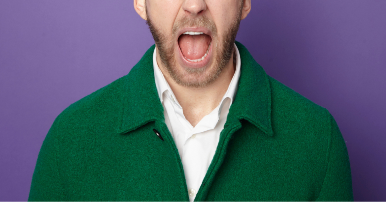 Angry man
