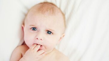 Confused baby