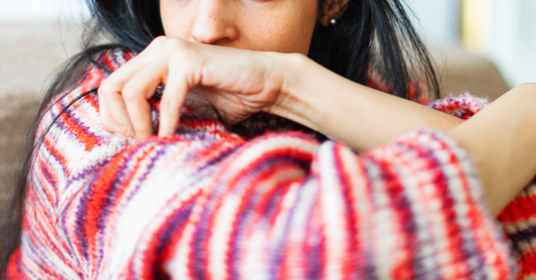 upset young Pakistani woman