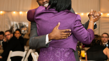 Mother-son wedding dance