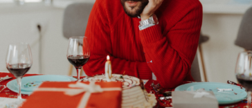 Man upset at his own birthday party