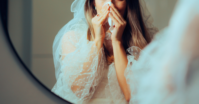 Upset bride