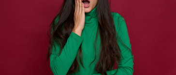 Shocked woman