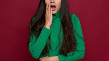 Shocked woman