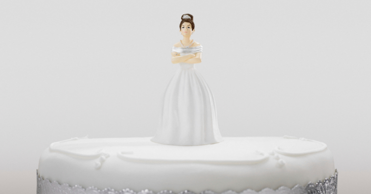 Angry bride