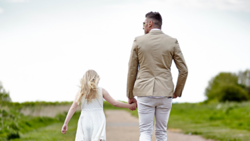 Father and daughter