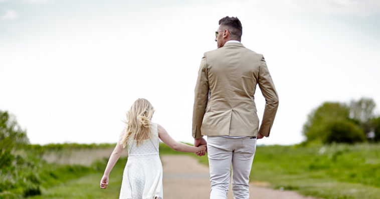 Father and daughter