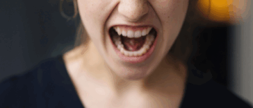 Angry woman