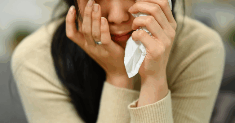 crying woman