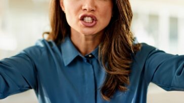 angry woman