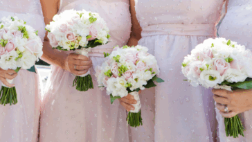 Group of bridesmaids