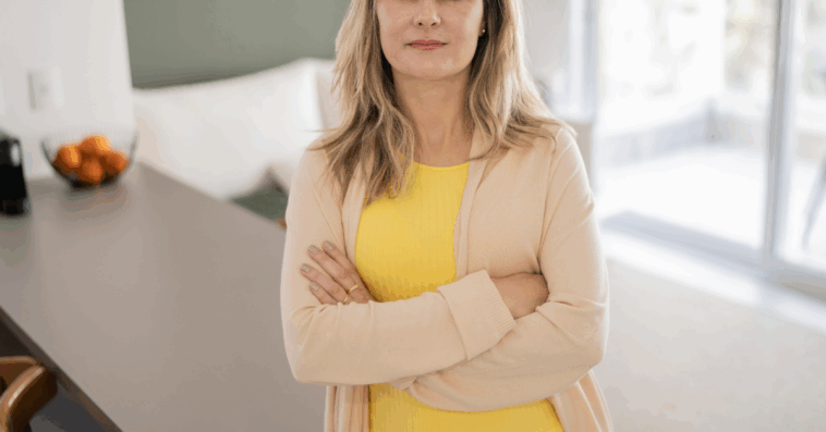 annoyed woman with arms crossed