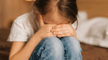 crying young girl