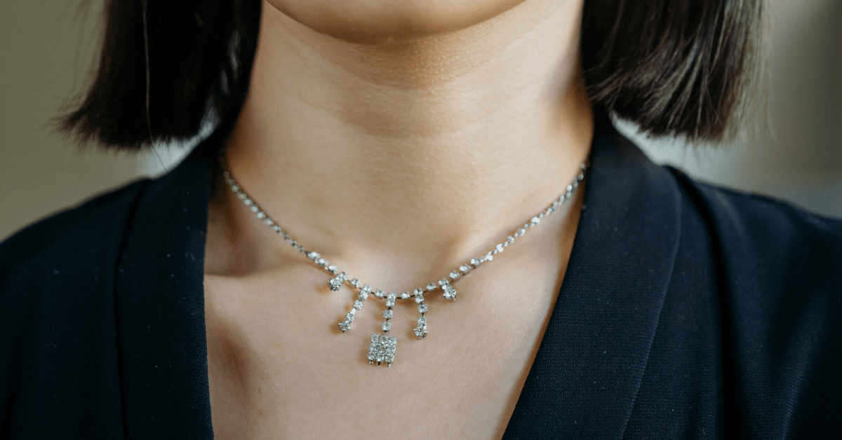 Diamond necklace