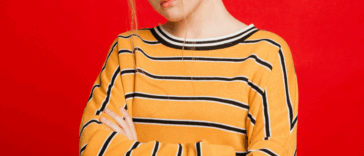 Teen with arms crossed