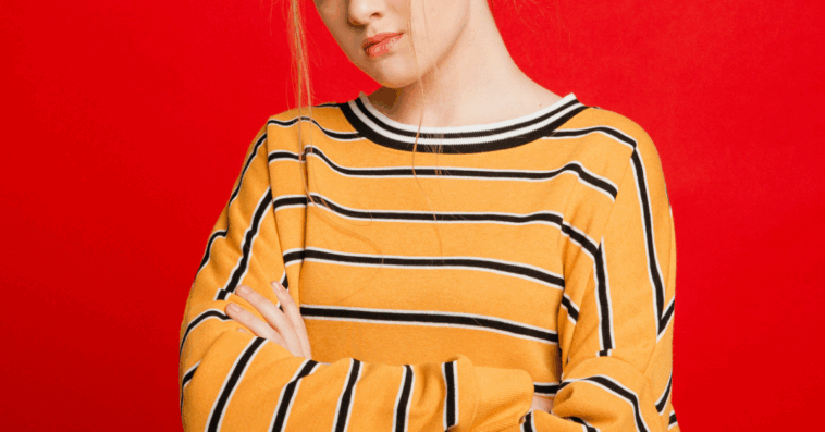 Teen with arms crossed