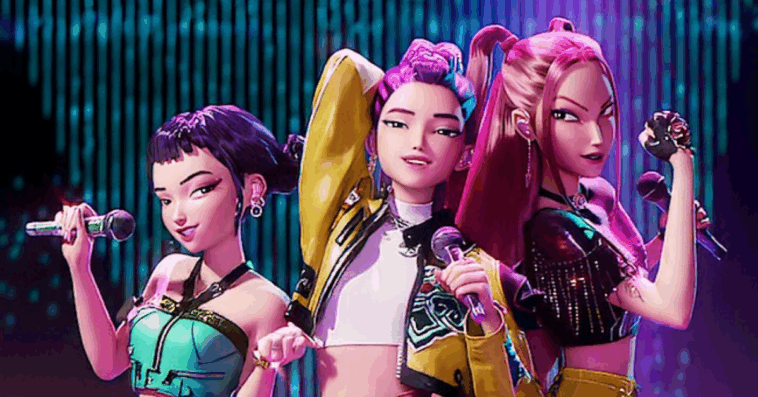 KPop Demon Hunters animated singers