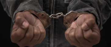 Man in handcuffs