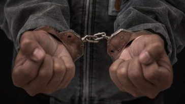 Man in handcuffs