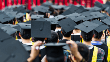 group of graduates