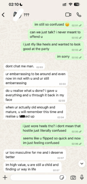 Screenshot #1 from u/purplehavocc/Reddit