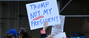 Anti-Trump sign