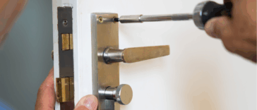 New locks being installed