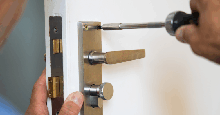 New locks being installed