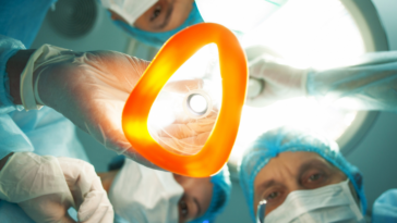 Man receiving anesthesia