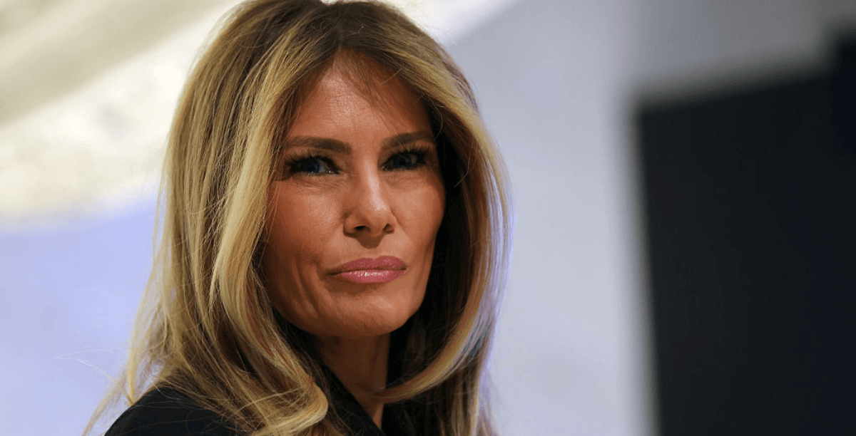 A picture of Melania Trump.